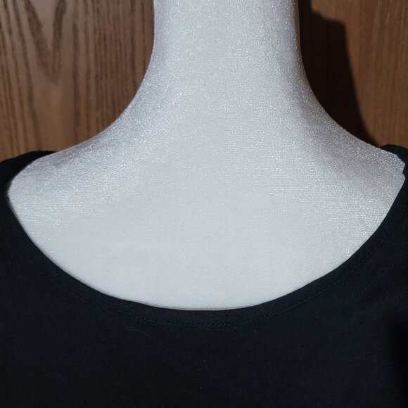 Lovely Black Elementz  Posh Dinner Dress Blouse - sequined  (Medium) - Picture 8 of 8